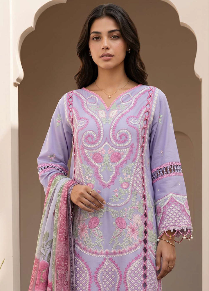 Zellbury Unstitched Printed Lawn 3 Piece Suit ZB26UC WUS25E30614 - Casual Collection
