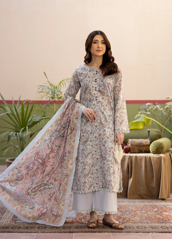 Salina by Regalia Textile Unstitched Printed Lawn 3 Piece Suit RG26PUS D-2 - Summer Collection