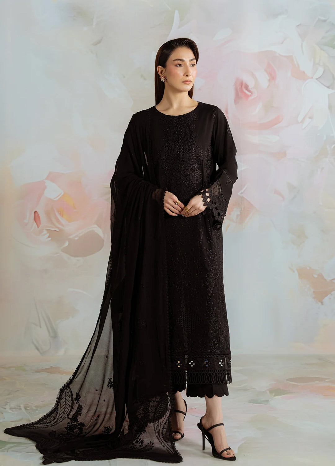 Core by Daria Clothing Unstitched Embroidered Lawn 3 Piece Suit DC26UCL DA-78 - Summer Collection