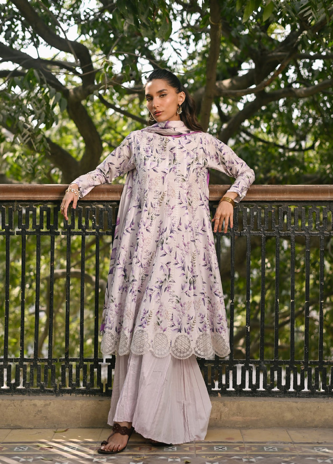 Rangon ka Angan by Gul Ahmed Unstitched Embroidered Lawn 3 Piece Suit GA26URAL CL-62088 - Summer Collection
