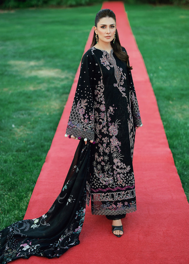 Florent Unstitched Embroidered Lawn 3 Piece Suit FL26ULE FEF-8 - Eid Collection