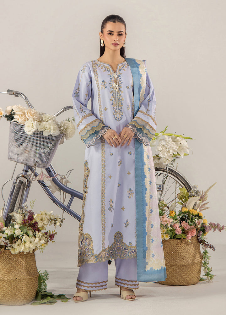 Sara Jahan Women RTW Embroidered Lawn 3 Piece Suit SJ26RF SJ-1090 - Festive Collection