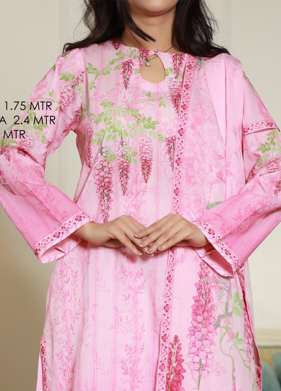 The Garden Muse by Chameli Unstitched Printed Lawn 3 Piece Suit CHM26UGM WRTS-0001 - Summer Collection