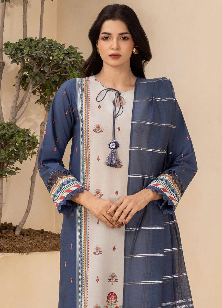 Zellbury Unstitched Printed Lawn 3 Piece Suit ZB26UC WUS26X30706 - Casual Collection
