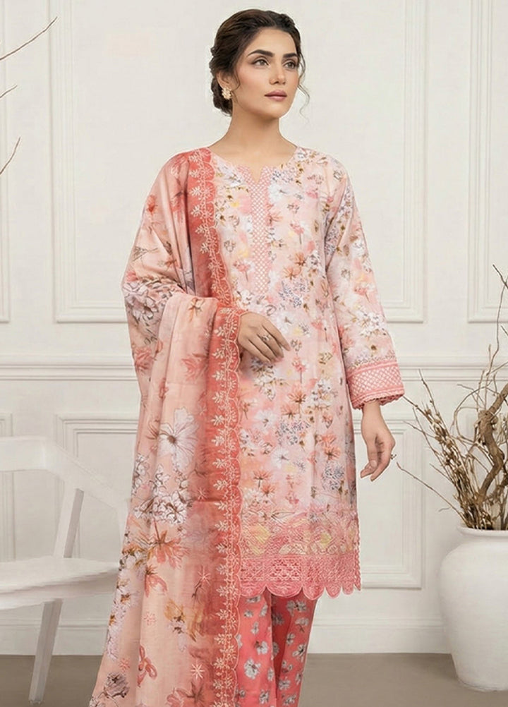 Anmol by Ishq e Rang RTW Embroidered Lawn 3 Piece Suit IR26RA Mira AA-6 - Casual Collection