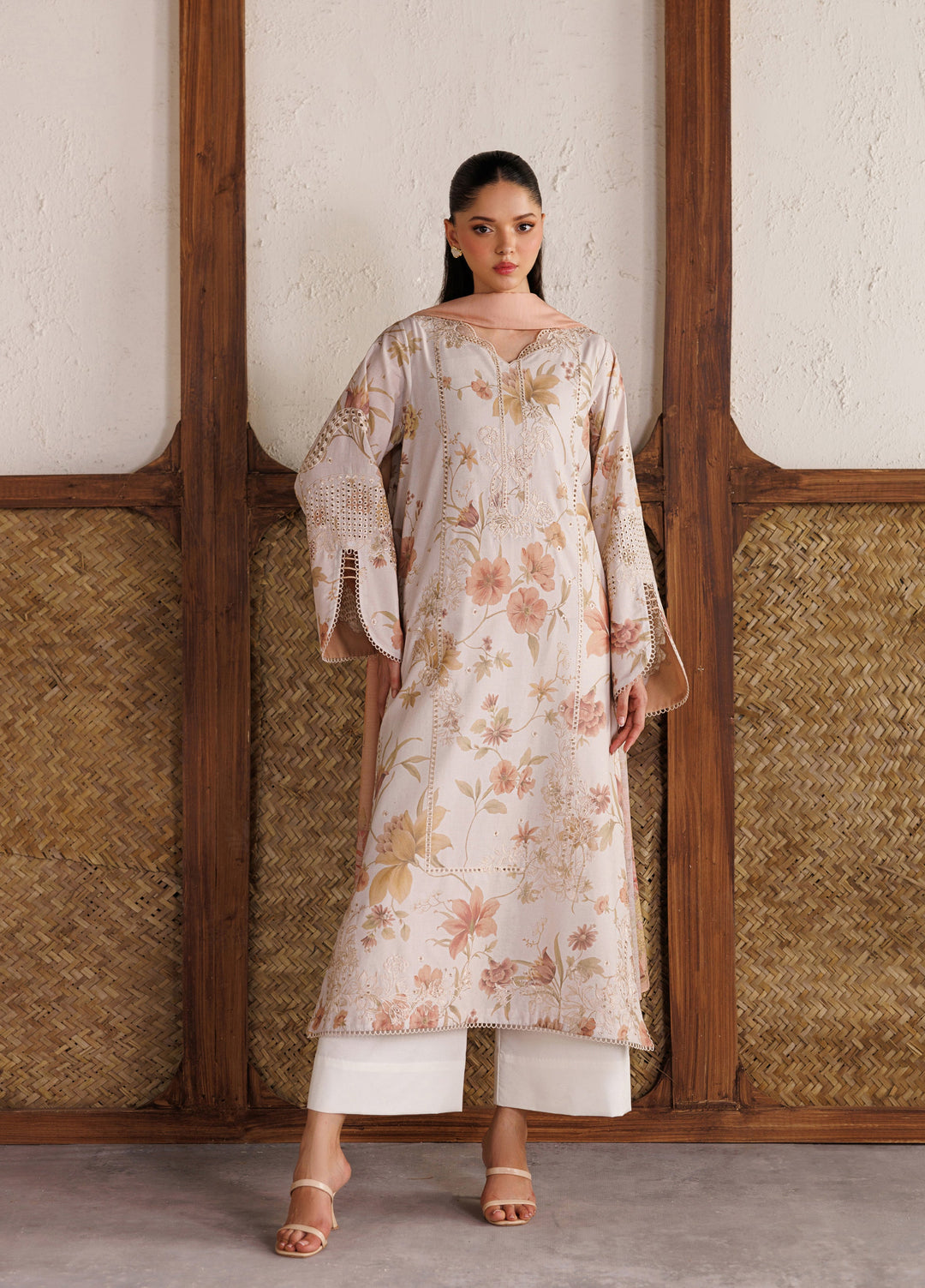 Iznik Unstitched Embroidered Lawn 3 Piece Suit IZ26ULF IBE-05 - Festive Collection
