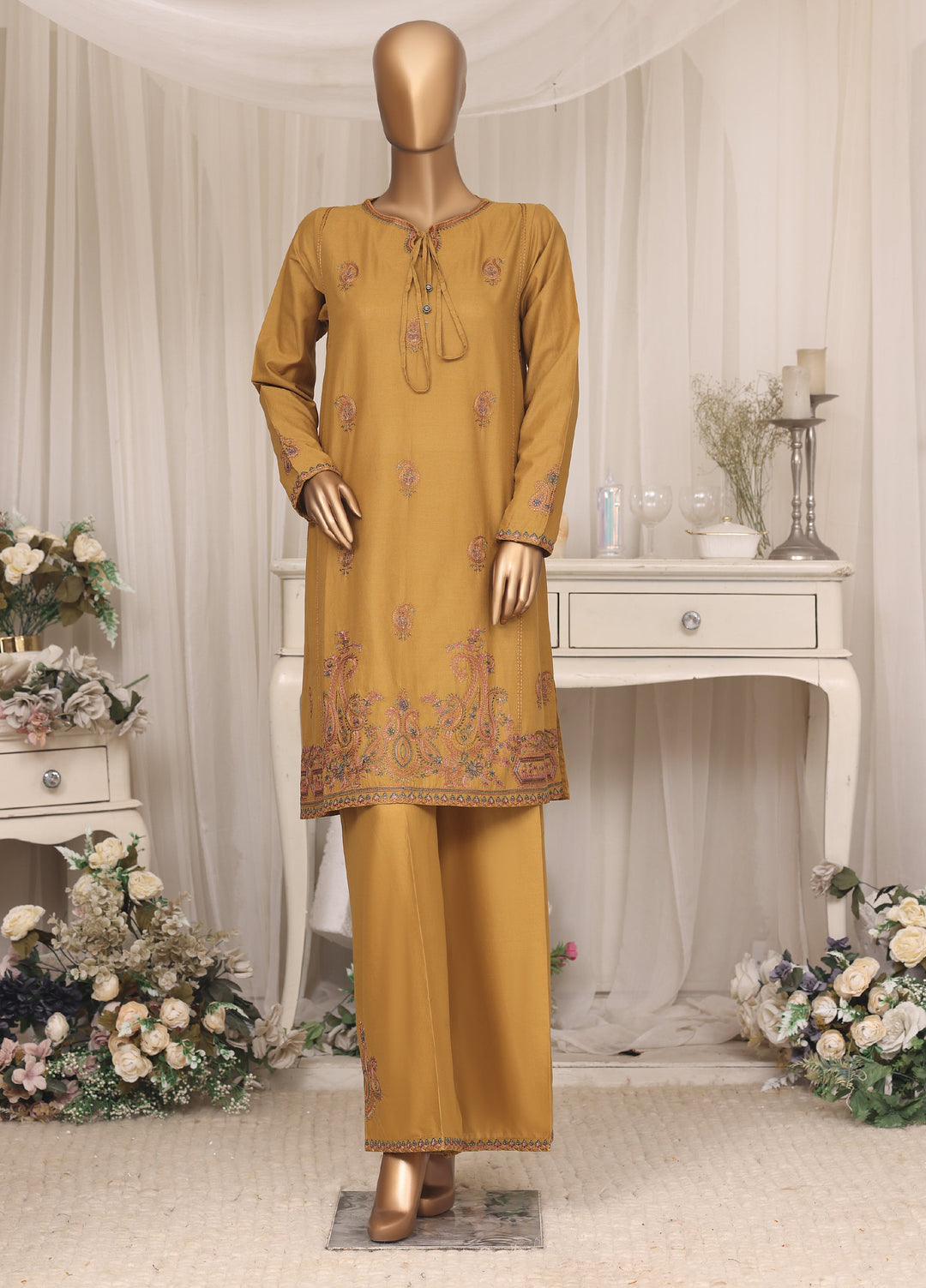 Bold N Slay by HZ Textiles Women RTW Embroidered Cotton Co Ords Sets HZ26PBS Cse-2P-2602 - Casual Collection