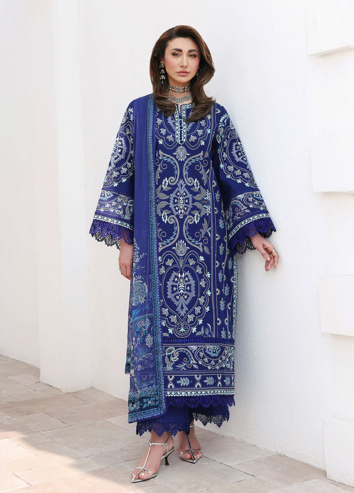 Floral Reverie by Roheenaz Unstitched Embroidered Lawn 3 Piece Suit RN26UFRL DAYLIGHT CHARM - Festive Collection