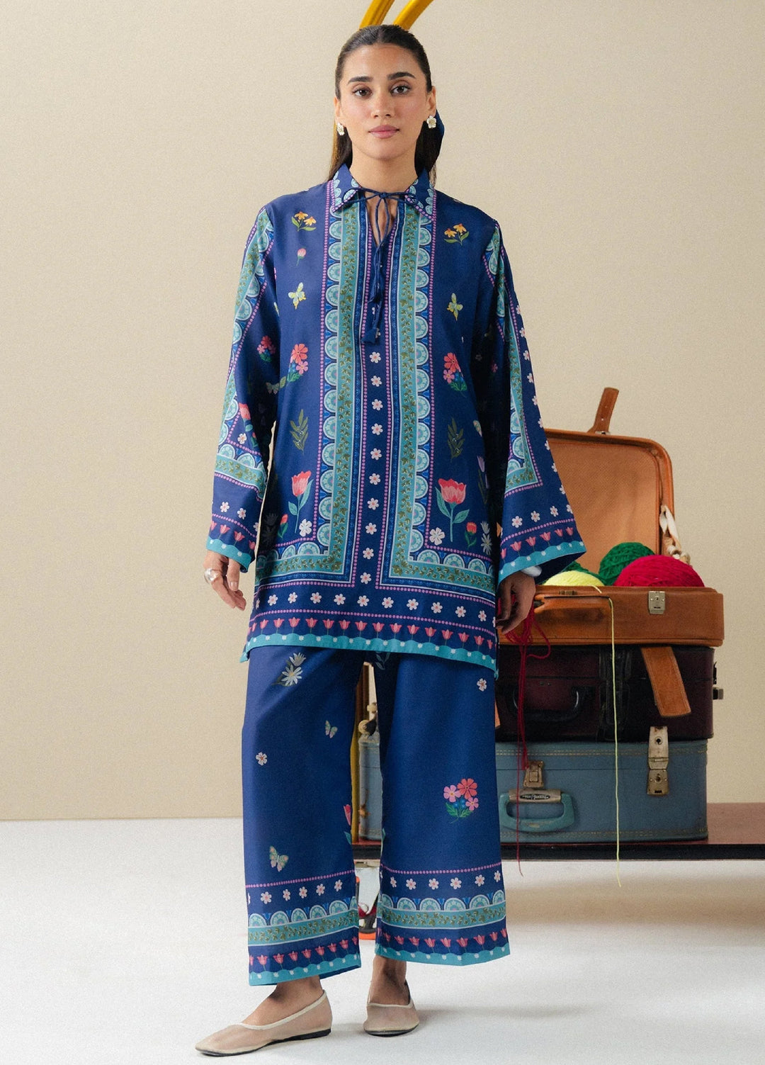 Fusion by Mannat Clothing Pret Printed Lawn 2 Piece Suit Lustre