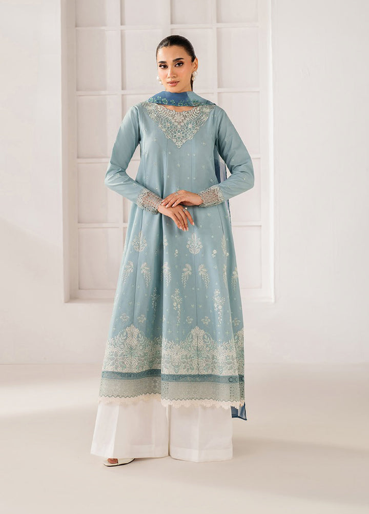 Le'essence by Xenia Formals Unstitched Embroidered Lawn 3 Piece Suit XE26UL D-04 Wylie - Summer Collection