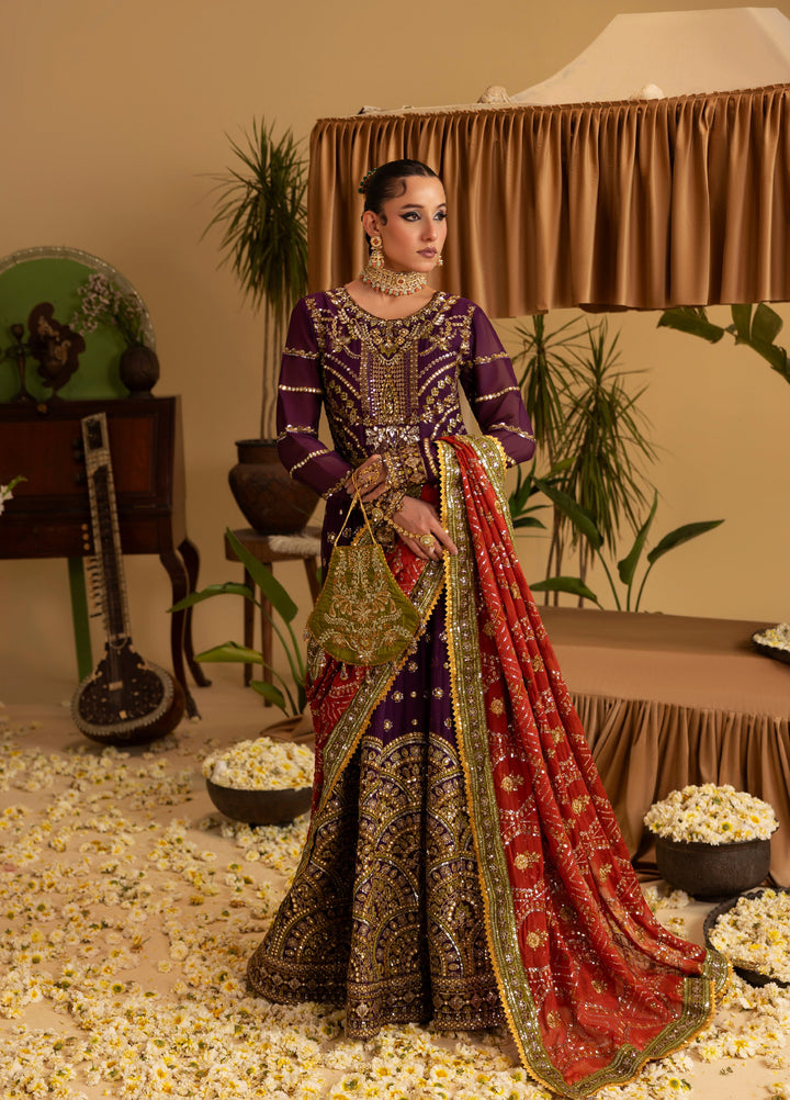 Sara Jahan Women RTW Embroidered Chiffon 3 Piece Suit SJ26RF SJ-1040 - Festive Collection