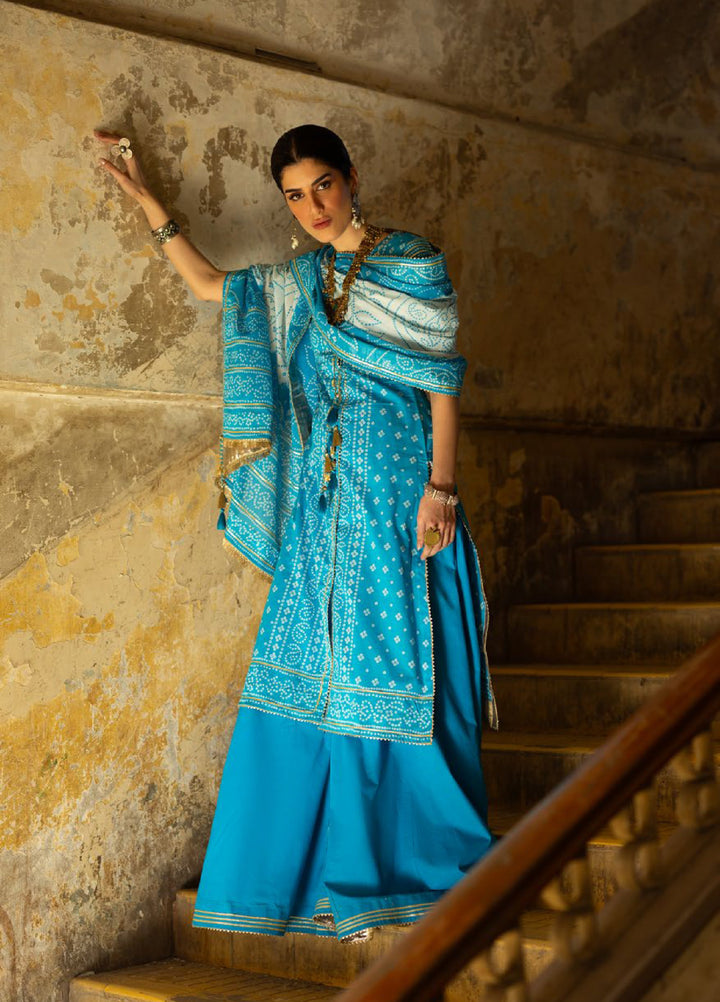 The Chunri by Gul Ahmed Unstitched Printed Lawn 3 Piece Suit GA26UTCL CL-62134 B - Summer Collection