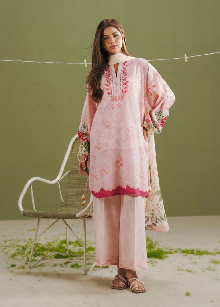 Coco by Zara Shahjahan Unstitched Printed Lawn 3 Piece Suit CZS26PS ZCP-26 08 B - Summer Collection