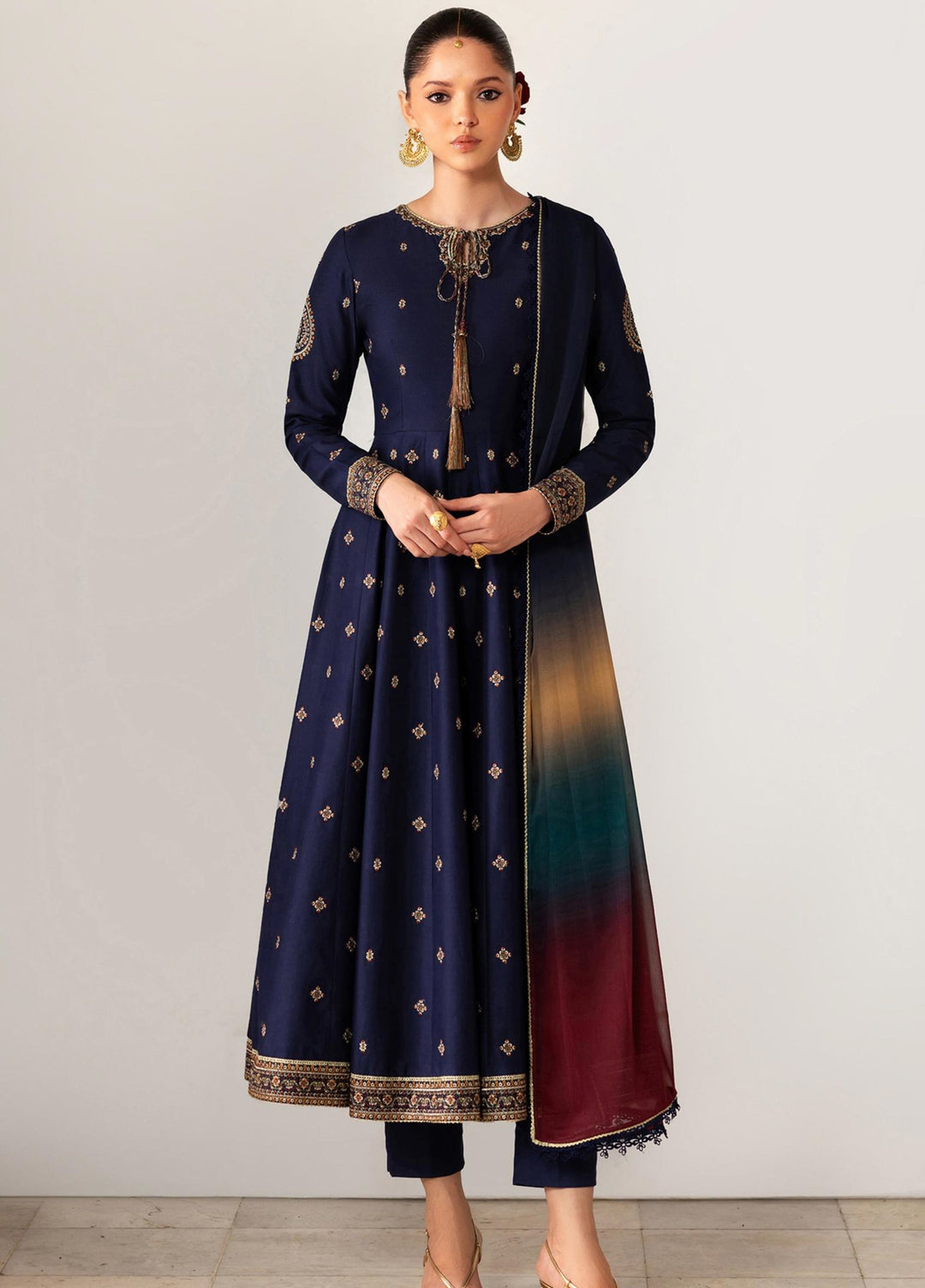 Zarif Unstitched Embroidered Lawn 3 Piece Suit ZR26ULF RUELLE 02 - Festive Collection