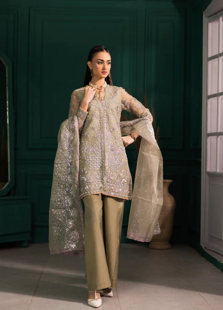 Ramz O Raaz by Ruby Suleiman Women Pret Organza Dewdrop Dream - Festive Collection