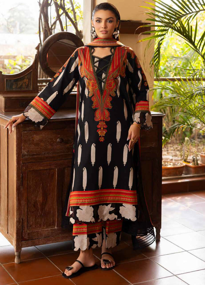 C Prints by Charizma Unstitched Printed Lawn 3 Piece Suit CHR26UCP CP6-04 - Summer Collection