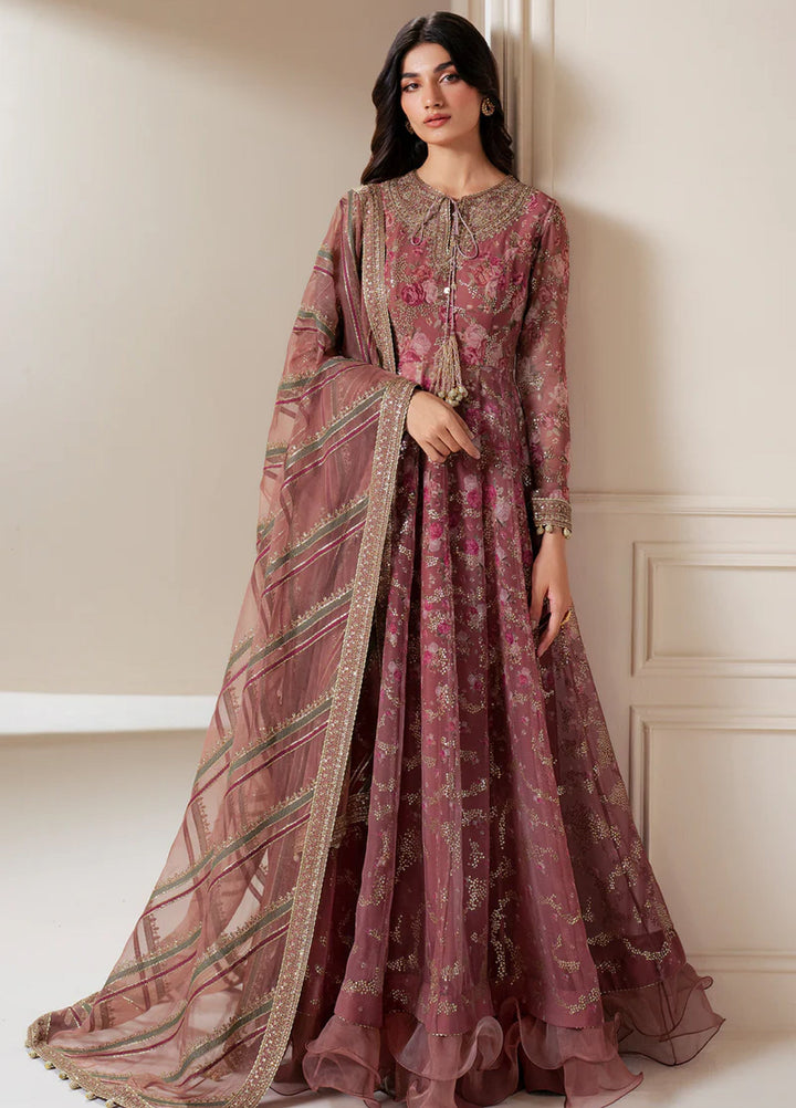 Jazmin Unstitched Chiffon Embroidered Suits 3 Piece JZ25CF JZ-UC-D3064 - Festive Collection