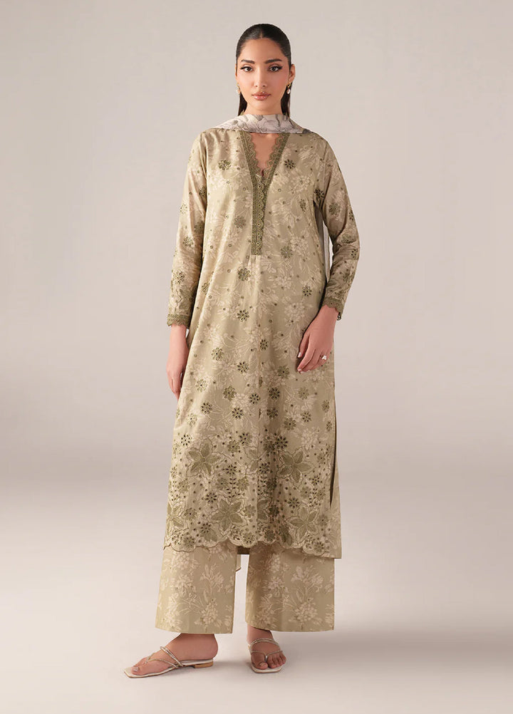 Iznik Unstitched Embroidered Lawn 3 Piece Suit IZ26US SS-07 - Summer Collection