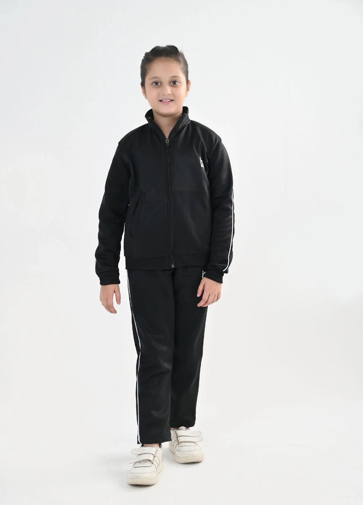 IQ Exclusive Kids Track Suit Fleece 2 PieceShadow Line Tracksuit-Unisex Kids - Winter Collection