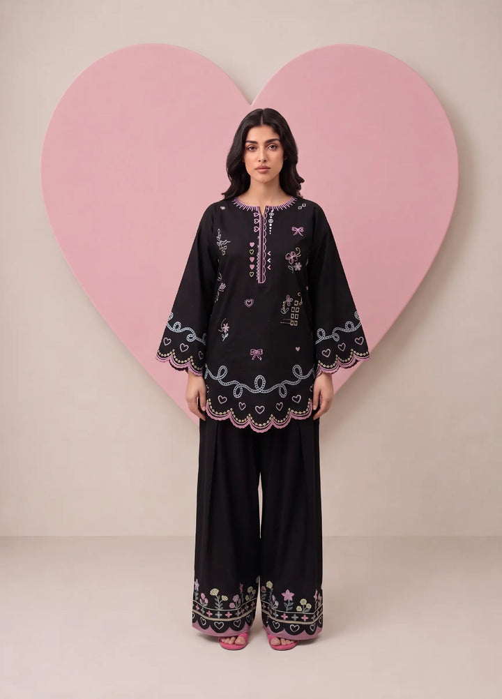 Scherezade Women RTW Embroidered Lawn Cotton 3 Piece Suit CONFETTI - Casual Collection