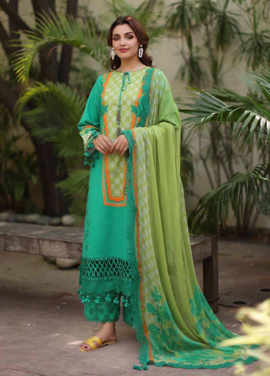 Aniiq by Charizma Unstitched Embroidered Lawn 3 Piece Suit CHR26UAL AN6-05 - Summer Collection