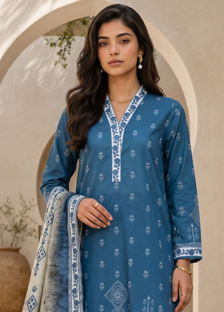 Zellbury Unstitched Printed Lawn 3 Piece Suit ZB26UCVII WUS26X38056 - Casual Collection