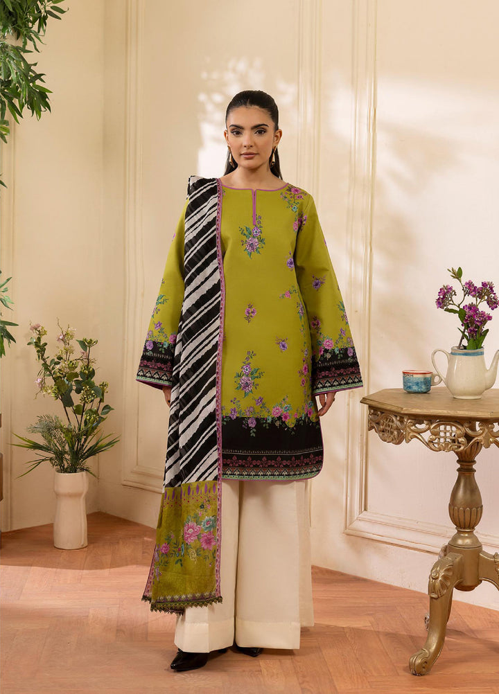 Nissa by RajBari Unstitched Printed Lawn 3 Piece Suit RB26ULN D-04 - Casual Collection