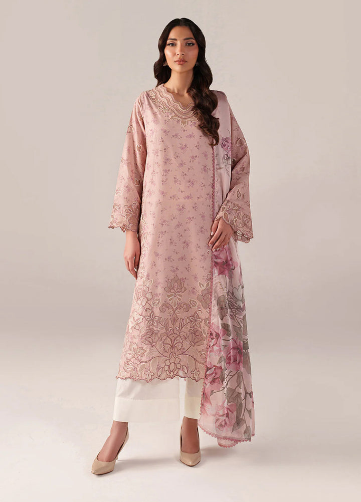 Iznik Unstitched Embroidered Lawn 3 Piece Suit IZ26US SS-05 - Summer Collection