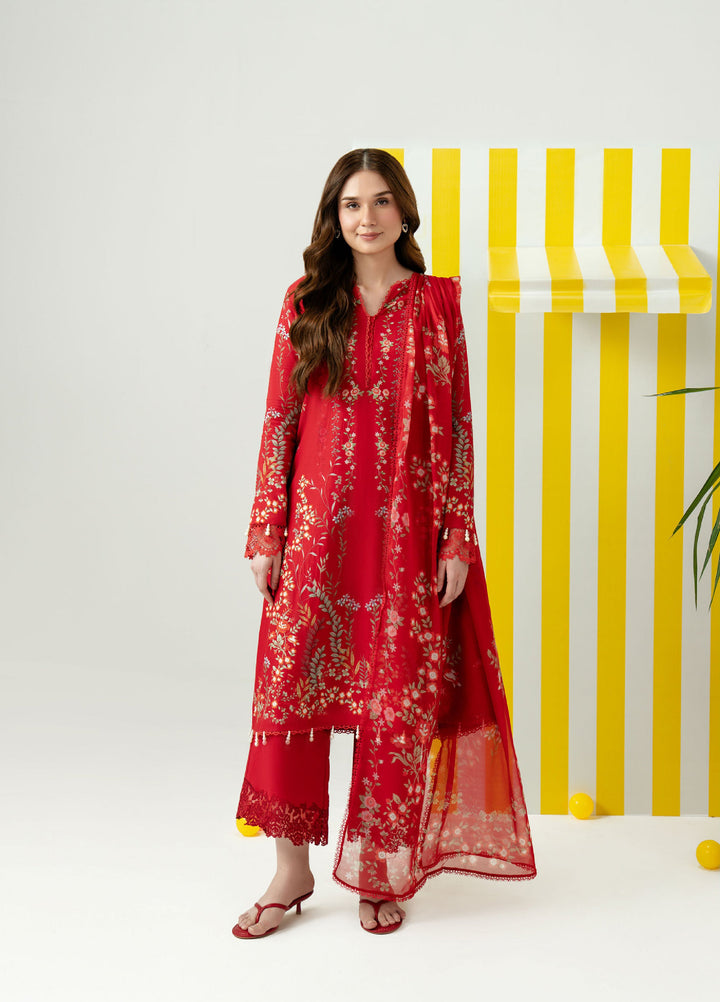Sundaze by Zarposh Unstitched Printed Lawn 3 Piece Suit ZR26USL Zephyr - Festive Collection