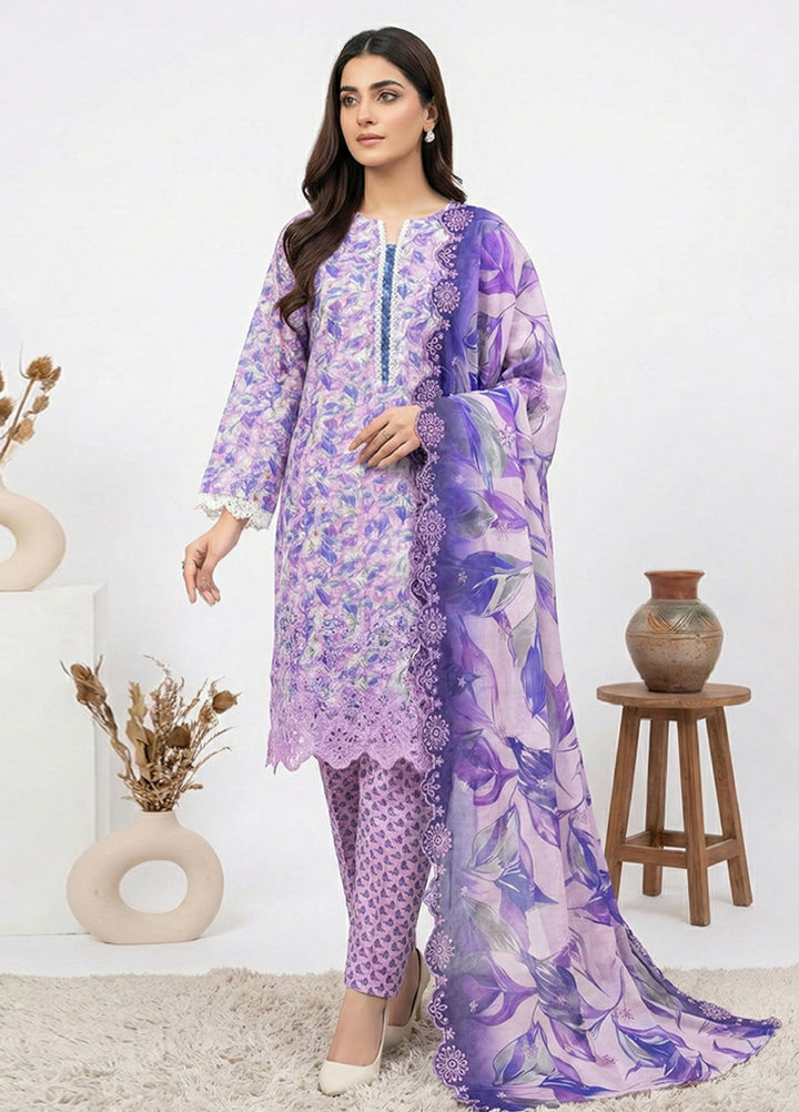 Anmol by Ishq e Rang RTW Embroidered Lawn 3 Piece Suit IR26RA Aurora AA-1 - Casual Collection