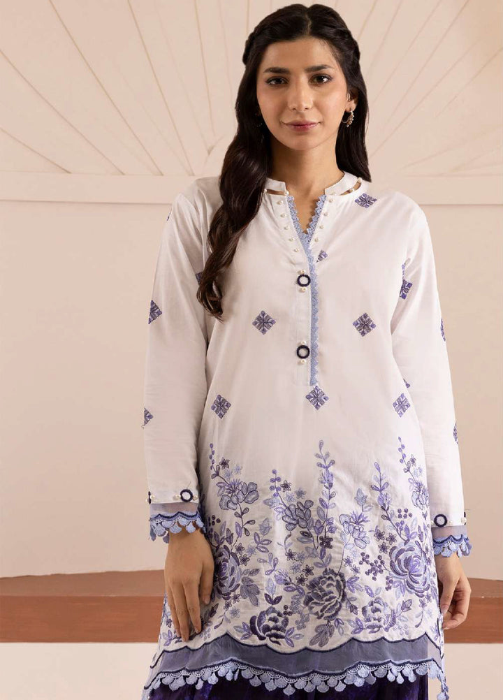 Zellbury Unstitched Embroidered Cotton 2 Piece Suit ZB26UVIII WUC25E20187 - Casual Collection