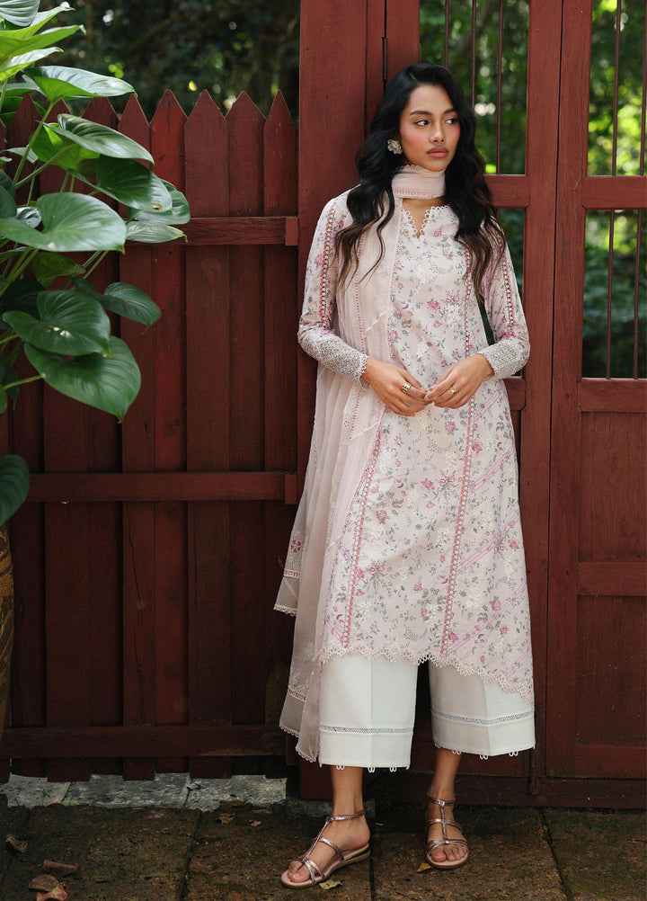 Q Prints by Qalamkar Unstitched Lawn Printed 3 Piece Suit QLK26QP Ailsa - Summer Collection