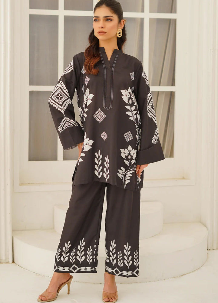 Nairah Women Pret Printed Arabic Lawn Suit NAH26PN Noir Bloom - Spring Collection