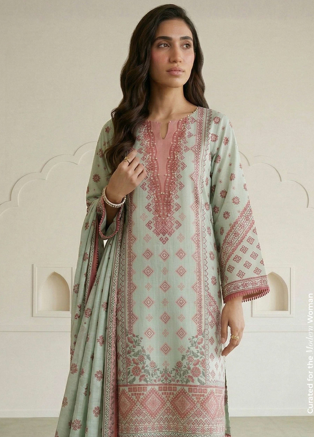 Zellbury Unstitched Printed Lawn 3 Piece Suit ZB26UCVII WUS26X31008 - Casual Collection