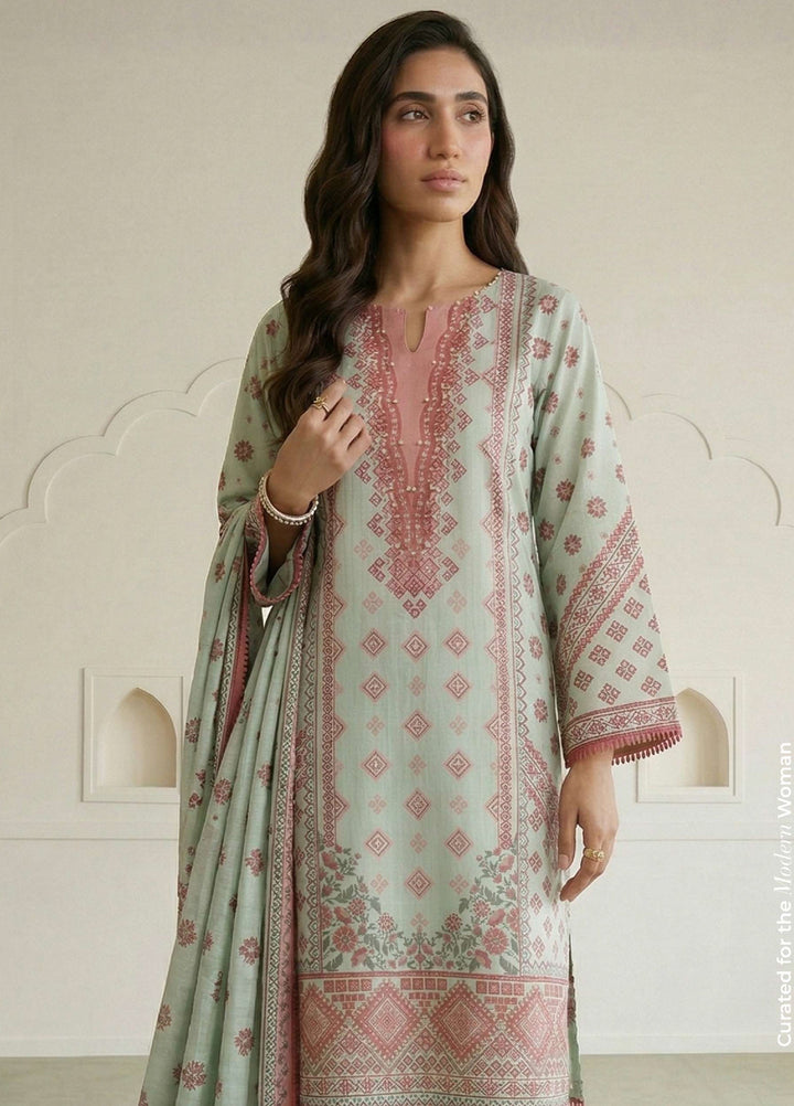 Zellbury Unstitched Printed Lawn 3 Piece Suit ZB26UCVII WUS26X31008 - Casual Collection