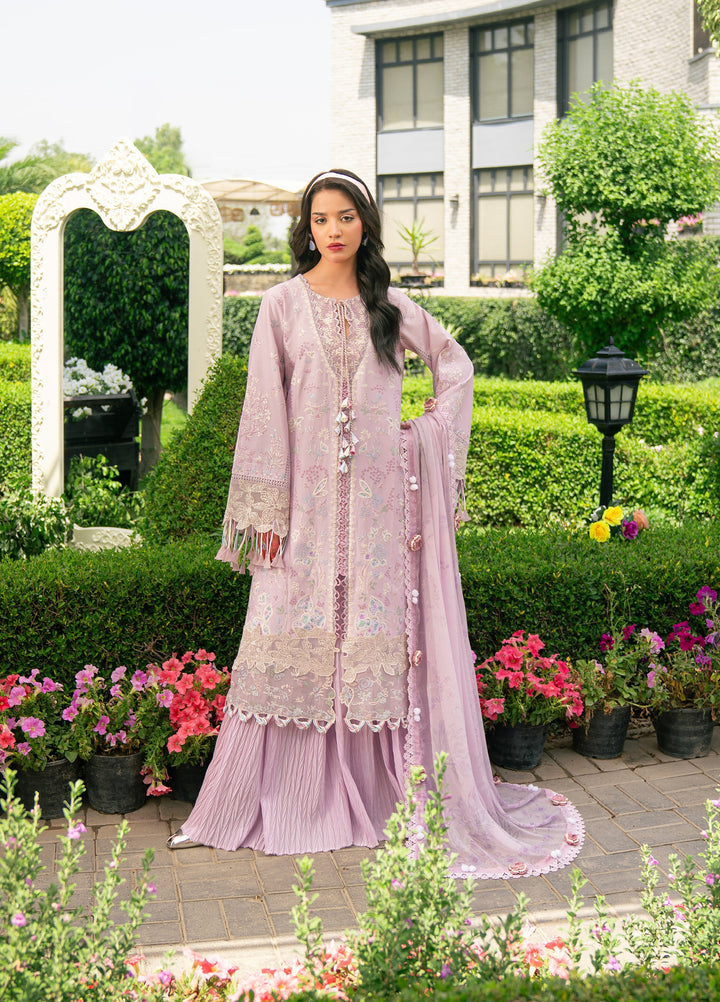 Feerie by Sundas Ahad Unstitched Embroidered Lawn 3 Piece Suit SNA26ULF Sylora ELL-03 - Eid Collection
