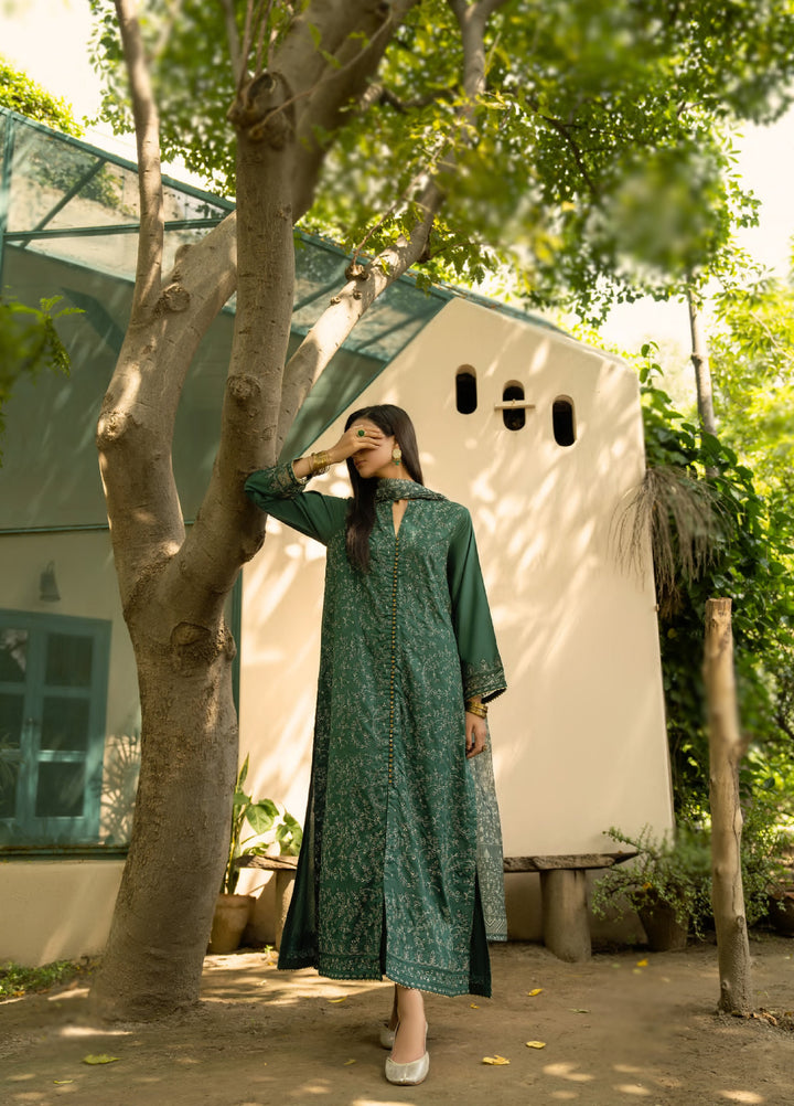 Rua by Casuallite Women Pret Premium Linen 3 Piece RUA-D04 - Winter Collection