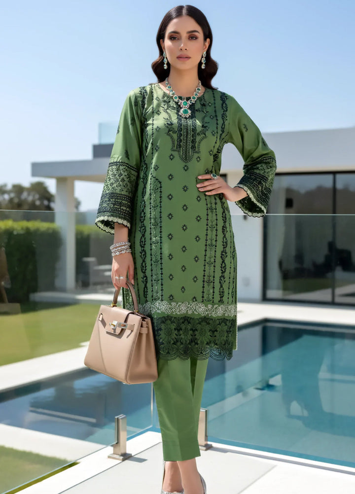 Lakhany Pret Embroidered Cotton Net 2 Piece Suit LSM-4052