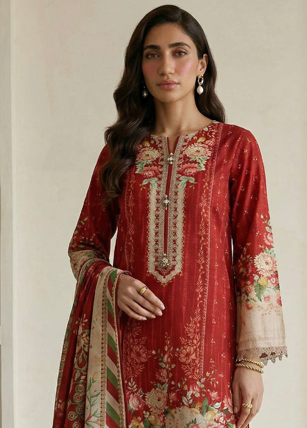 Zellbury Unstitched Printed Lawn 3 Piece Suit ZB26UCVII WUS26X31006 - Casual Collection