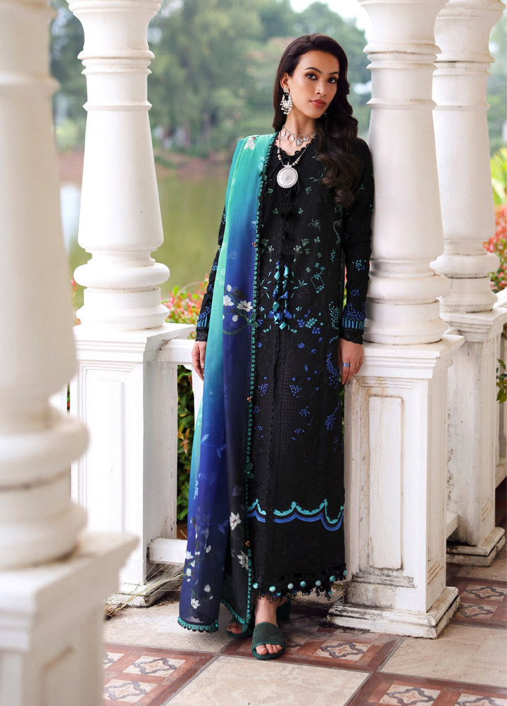 Lilas by Republic WomensWear Unstitched Embroidered Lawn 3 Piece Suit RW26ULL D-7B - Eid Collection