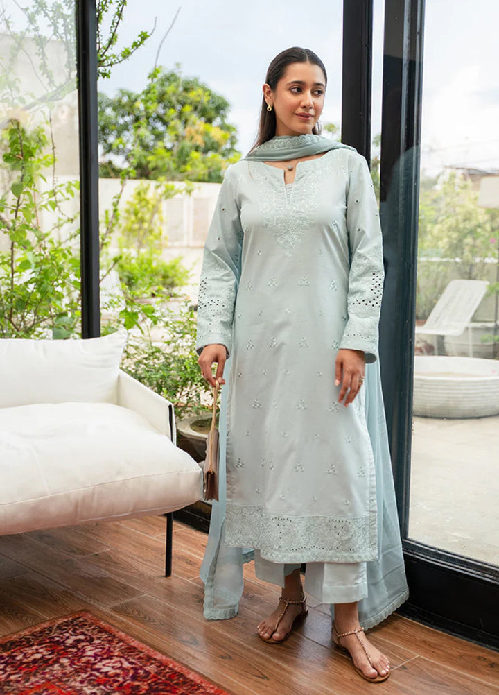 Basics by Gulaal Pret Embroidered Lawn 3 Piece DW-04 Waterlilly - Summer Collection