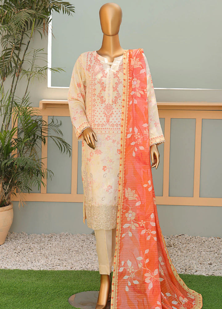 Vogue by Hz Textiles Embroidered Viscose Suits Unstitched 3 Piece VFC-1327 - Winter Collection