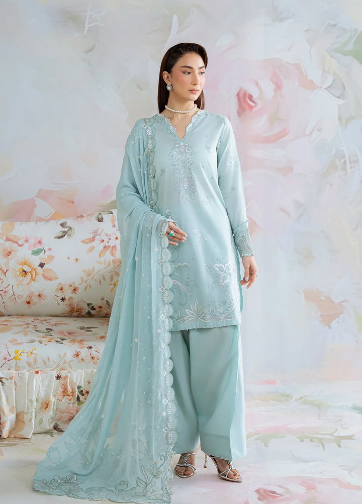 Core by Daria Clothing Unstitched Embroidered Lawn 3 Piece Suit DC26UCL DA-80 - Summer Collection