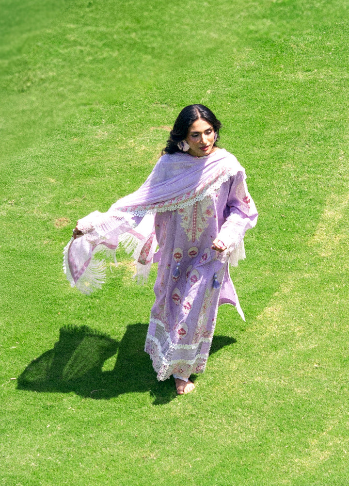Raum by Sarb Unstitched Embroidered Lawn 3 Piece Suit RS26ULL RLL-03 - Eid Collection