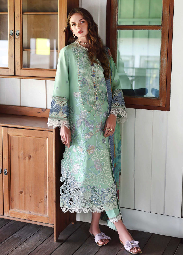 The Secret Garden by Mushq Unstitched Embroidered Lawn 3 Piece Suit MU26ULSG Fernlore HUNSS260211 - Festive Collection