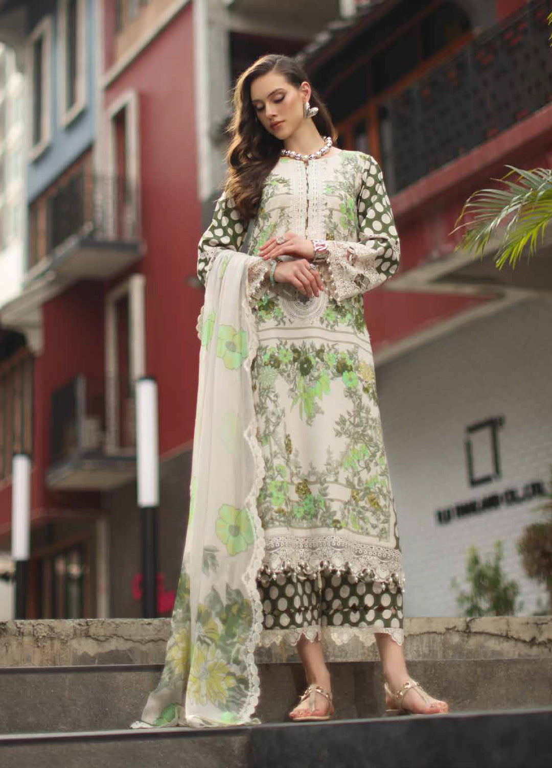 Signature by Charizma Unstitched Printed Lawn 3 Piece Suit CHR26USL CS6-03 - Summer Collection