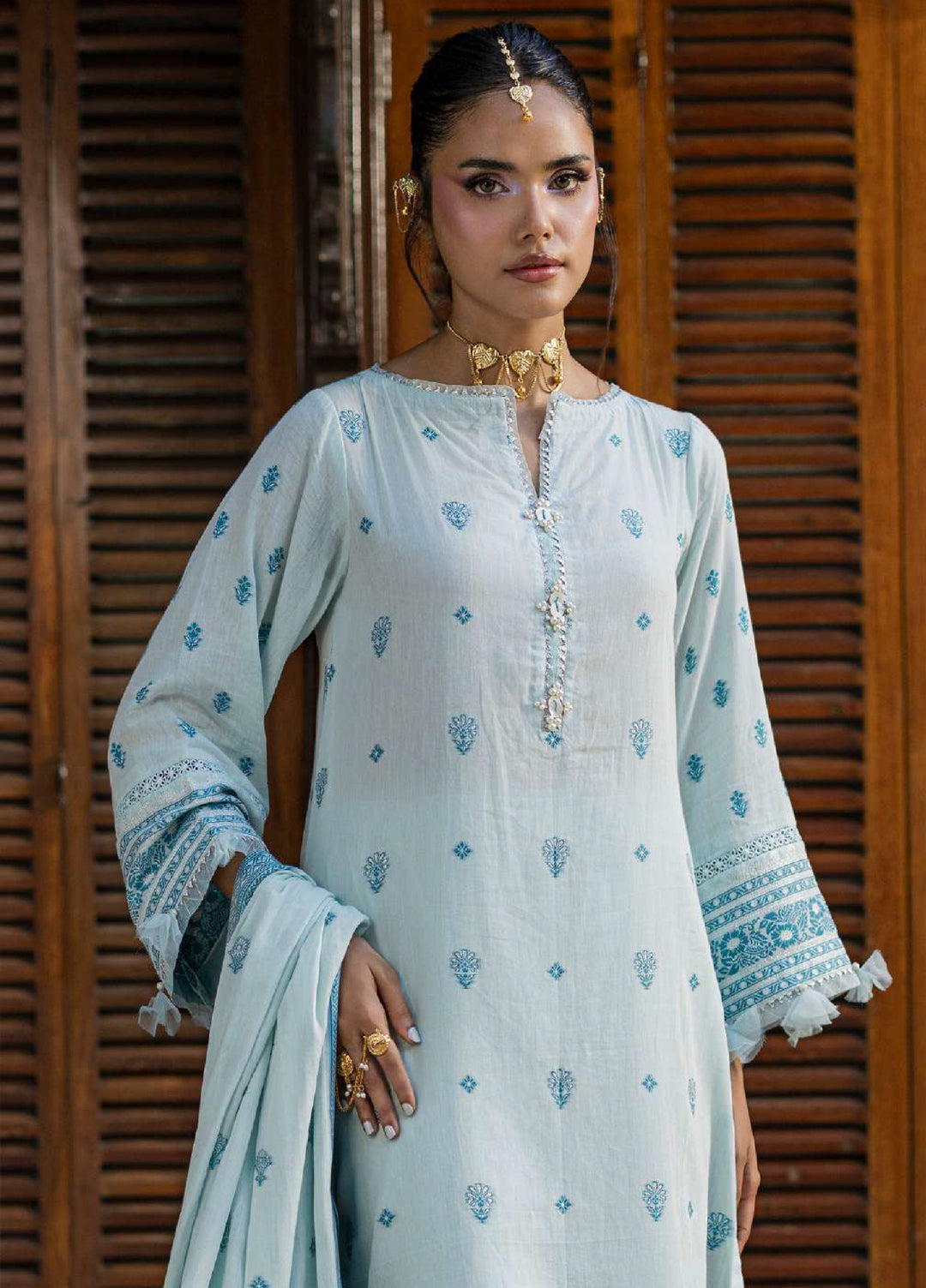Zellbury Unstitched Printed Jacquard 3 Piece Suit ZB26UC WUS26X30987 - Casual Collection