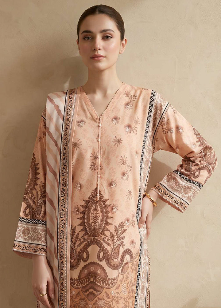 Zellbury Women RTW Printed Lawn 3 Piece Suit ZB26RLC WPS2632696 - Casual Collection