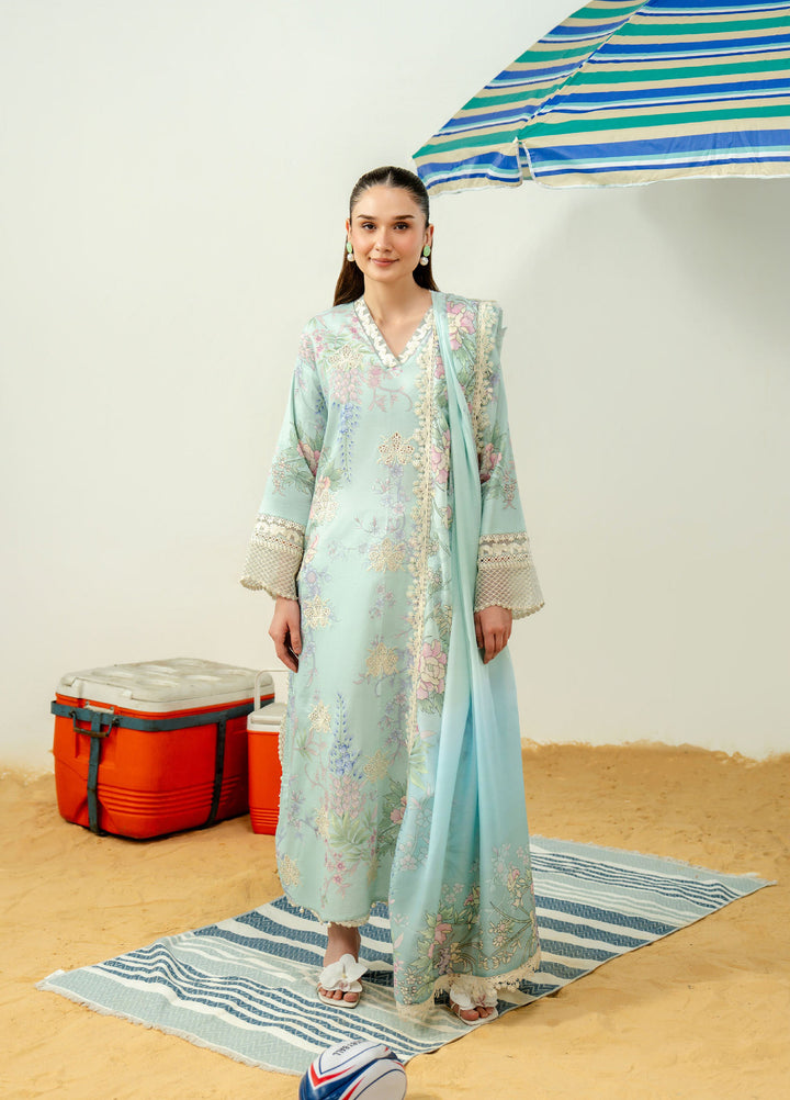 Sundaze by Zarposh Unstitched Embroidered Lawn 3 Piece Suit ZR26USL AVYA - Festive Collection