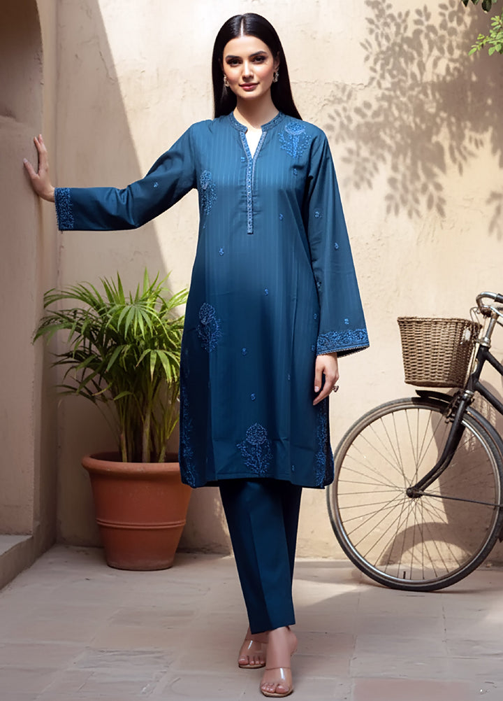 Lakhany Women Ready To Wear Embroidered 2 Piece Cambric LG-UB-0189-W-EMB-2P - Winter Collection